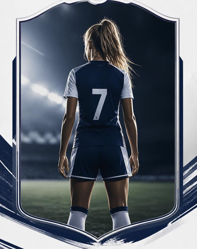 Fictional player Maya in Spurs kit